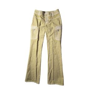 Armani Exchange Woman's Green Jeans Size Petite 0